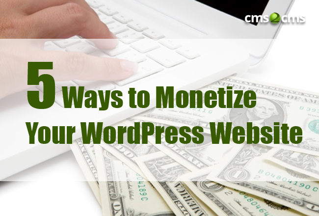 5 Ways To Monetize Your Wordpress Website - 