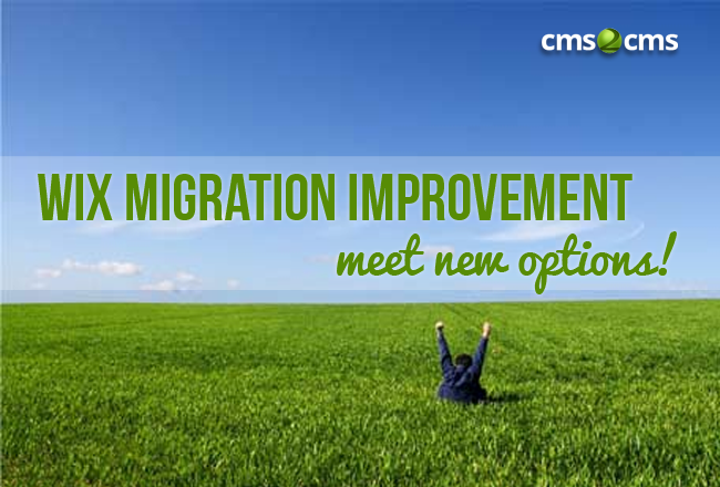 Wix Migration Improvement