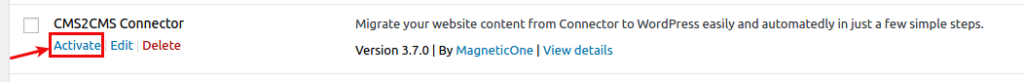 Connector Plugin
