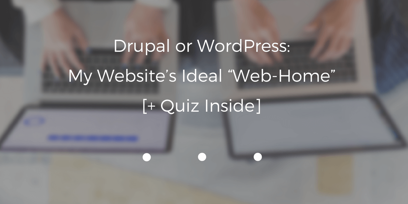 drupal or wordpress