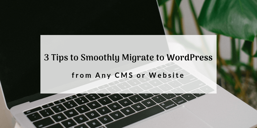 Migrate to WordPress