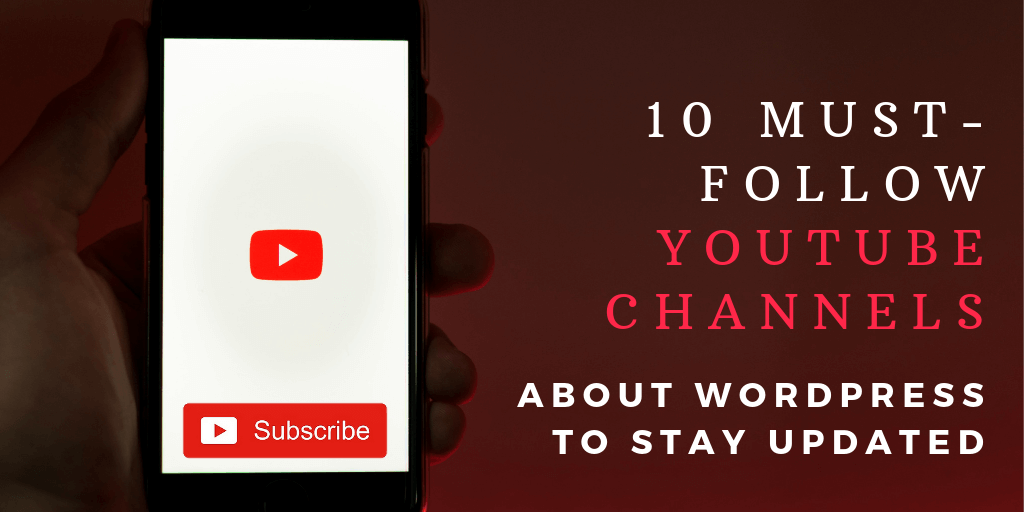 youtube channels about wordpress